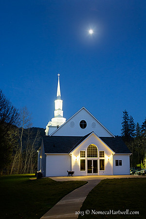 Moon Over Valley Church