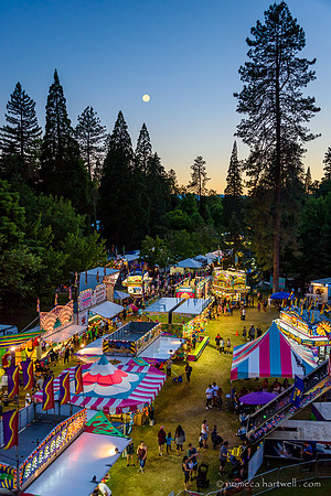 Moon over the Midway