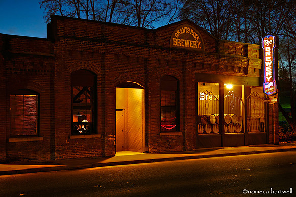 Evening at the Brewery