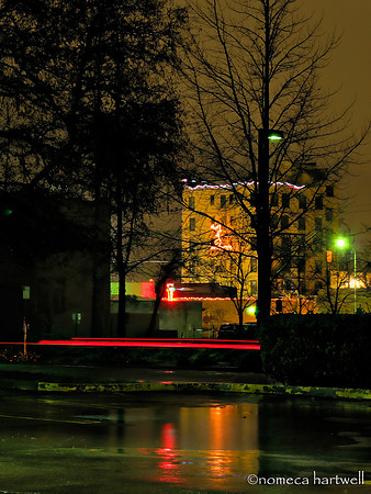Redwood Hotel Reflection