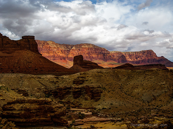 Navajo Bridge Cliffs